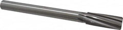 Made in USA - 1-1/16" High Speed Steel 8 Flute Chucking Reamer - Apex Tool & Supply