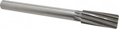 Made in USA - 1-1/4" High Speed Steel 10 Flute Chucking Reamer - Apex Tool & Supply