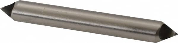 M.A. Ford - 1/4" Head Diam, 1/4" Shank Diam, 0 Flute 60° High Speed Steel Countersink - Apex Tool & Supply