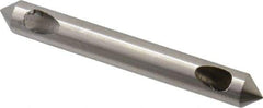 M.A. Ford - 3/16" Head Diam, 3/16" Shank Diam, 0 Flute 82° High Speed Steel Countersink - Bright Finish, 1-1/2" OAL, Single End, Straight Shank, Right Hand Cut - Apex Tool & Supply