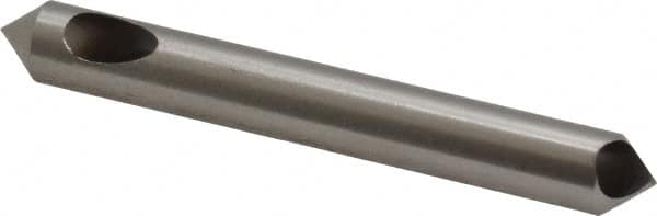 M.A. Ford - 1/4" Head Diam, 1/4" Shank Diam, 0 Flute 82° High Speed Steel Countersink - Apex Tool & Supply