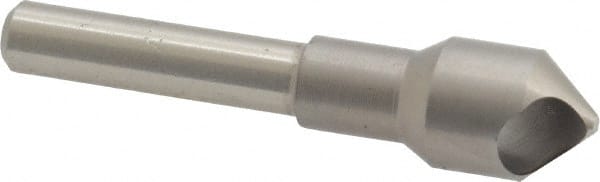 M.A. Ford - 7/16" Head Diam, 1/4" Shank Diam, 0 Flute 82° High Speed Steel Countersink - Apex Tool & Supply