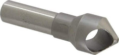 M.A. Ford - 13/16" Head Diam, 1/2" Shank Diam, 0 Flute 82° High Speed Steel Countersink - Bright Finish, 2-5/8" OAL, Single End, Straight Shank, Right Hand Cut - Apex Tool & Supply