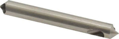 M.A. Ford - 3/16" Head Diam, 3/16" Shank Diam, 0 Flute 90° High Speed Steel Countersink - Bright Finish, 1-1/2" OAL, Single End, Straight Shank, Right Hand Cut - Apex Tool & Supply