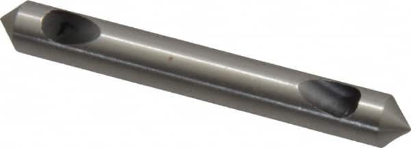M.A. Ford - 1/4" Head Diam, 1/4" Shank Diam, 0 Flute 90° High Speed Steel Countersink - Apex Tool & Supply