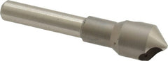 M.A. Ford - 7/16" Head Diam, 1/4" Shank Diam, 0 Flute 90° High Speed Steel Countersink - Apex Tool & Supply