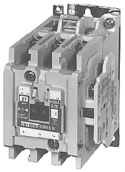 Eaton Cutler-Hammer - 3 Pole, 110 VAC at 50 Hz, 120 VAC at 60 Hz and 600 Volt, 9 Continuous Amp, 1 hp, Open NEMA Combination Starter - ABS Type Approved, cUL Listed, NEMA ICS 2-1993, UL Listed - Apex Tool & Supply