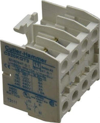 Eaton Cutler-Hammer - Starter Auxiliary Contact - For Use with 10-60A Contactors - Apex Tool & Supply