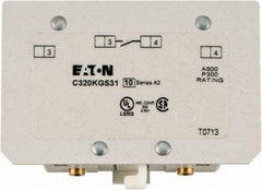 Eaton Cutler-Hammer - Starter Auxiliary Contact - For Use with 100-400A Contactors - Apex Tool & Supply