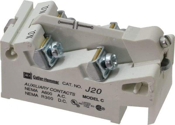 Eaton Cutler-Hammer - Starter Auxiliary Electrical Interlock - For Use with A200 Starters, Size 5-9 AC Contactors - Apex Tool & Supply