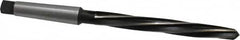 Interstate - 9/16" Reamer Diam, 3/8" Small End Diam, 2MT Morse Taper Shank, 5-1/8" Flute, Bridge Reamer - Apex Tool & Supply
