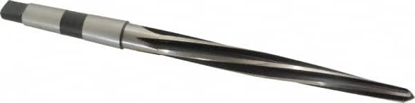 Interstate - 5/8" Reamer Diam, 25/64" Small End Diam, 2MT Morse Taper Shank, 6-1/8" Flute, Bridge Reamer - Apex Tool & Supply