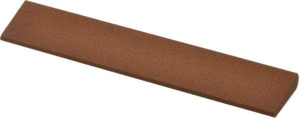 Norton - 5" Long x 1" Diam x 5/16" Thick, Aluminum Oxide Sharpening Stone - Round, Medium Grade - Apex Tool & Supply
