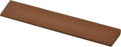 Norton - 5" Long x 1" Diam x 5/16" Thick, Aluminum Oxide Sharpening Stone - Round, Medium Grade - Apex Tool & Supply