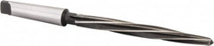 Interstate - 11/16" Reamer Diam, 13/32" Small End Diam, 3MT Morse Taper Shank, 7-1/8" Flute, Bridge Reamer - Apex Tool & Supply