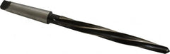 Interstate - 3/4" Reamer Diam, 15/32" Small End Diam, 3MT Morse Taper Shank, 7-3/8" Flute, Bridge Reamer - Apex Tool & Supply