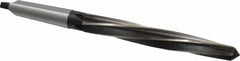 Interstate - 15/16" Reamer Diam, 43/64" Small End Diam, 3MT Morse Taper Shank, 7-3/8" Flute, Bridge Reamer - Apex Tool & Supply