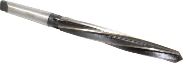 Interstate - 1" Reamer Diam, 47/64" Small End Diam, 3MT Morse Taper Shank, 7-3/8" Flute, Bridge Reamer - Apex Tool & Supply