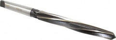 Interstate - 1" Reamer Diam, 47/64" Small End Diam, 3MT Morse Taper Shank, 7-3/8" Flute, Bridge Reamer - Apex Tool & Supply