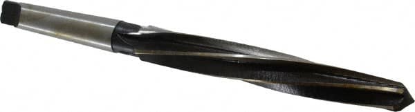 Interstate - 1-1/16" Reamer Diam, 13/16" Small End Diam, 3MT Morse Taper Shank, 7-3/8" Flute, Bridge Reamer - Apex Tool & Supply