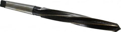 Interstate - 1-1/16" Reamer Diam, 13/16" Small End Diam, 3MT Morse Taper Shank, 7-3/8" Flute, Bridge Reamer - Apex Tool & Supply