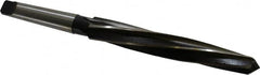 Interstate - 1-1/8" Reamer Diam, 55/64" Small End Diam, 3MT Morse Taper Shank, 7-3/8" Flute, Bridge Reamer - Apex Tool & Supply