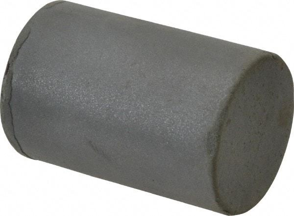Cratex - 1" Max Diam x 1-1/2" Long, Cylinder, Rubberized Point - Very Fine Grade, Silicon Carbide, 1/4" Arbor Hole, Unmounted - Apex Tool & Supply