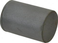 Cratex - 1" Max Diam x 1-1/2" Long, Cylinder, Rubberized Point - Very Fine Grade, Silicon Carbide, 1/4" Arbor Hole, Unmounted - Apex Tool & Supply