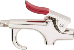 Value Collection - 145 Max psi Standard Safety Thumb Lever Blow Gun - 1/4 NPT, 3" Tube Length, Chrome Plated Zinc - Apex Tool & Supply