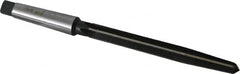 Interstate - 9/16" Reamer Diam, 3/8" Small End Diam, 2MT Morse Taper Shank, 5-1/8" Flute, Bridge Reamer - Apex Tool & Supply