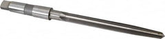 Interstate - 11/16" Reamer Diam, 13/32" Small End Diam, 3MT Morse Taper Shank, 6-1/8" Flute, Bridge Reamer - Apex Tool & Supply