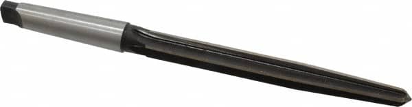 Interstate - 7/8" Reamer Diam, 39/64" Small End Diam, 3MT Morse Taper Shank, 7-3/8" Flute, Bridge Reamer - Apex Tool & Supply