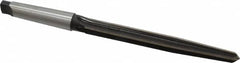 Interstate - 7/8" Reamer Diam, 39/64" Small End Diam, 3MT Morse Taper Shank, 7-3/8" Flute, Bridge Reamer - Apex Tool & Supply