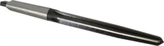 Interstate - 15/16" Reamer Diam, 43/64" Small End Diam, 3MT Morse Taper Shank, 7-3/8" Flute, Bridge Reamer - Apex Tool & Supply