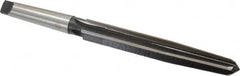 Interstate - 1-1/8" Reamer Diam, 55/64" Small End Diam, 3MT Morse Taper Shank, 7-3/8" Flute, Bridge Reamer - Apex Tool & Supply