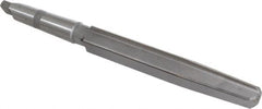 Interstate - 1-3/16" Reamer Diam, 59/64" Small End Diam, 3MT Morse Taper Shank, 7-3/8" Flute, Bridge Reamer - Apex Tool & Supply