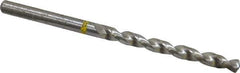 Accupro - 3/16" 130° Vanadium High Speed Steel Jobber Drill - Bright Finish, Right Hand Cut, Spiral Flute, Straight Shank, 86mm OAL, Split Point - Apex Tool & Supply
