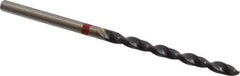 Accupro - #33 135° Cobalt Jobber Drill - TiAlN Finish, Right Hand Cut, Spiral Flute, Straight Shank, 61mm OAL, UX Point - Apex Tool & Supply