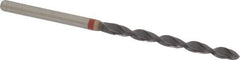 Accupro - #29 135° Cobalt Jobber Drill - TiAlN Finish, Right Hand Cut, Spiral Flute, Straight Shank, 70mm OAL, UX Point - Apex Tool & Supply