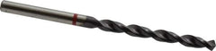Accupro - 4.2mm 135° Cobalt Jobber Drill - TiAlN Finish, Right Hand Cut, Spiral Flute, Straight Shank, 75mm OAL, UX Point - Apex Tool & Supply