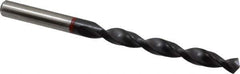 Accupro - 8mm 135° Cobalt Jobber Drill - TiAlN Finish, Right Hand Cut, Spiral Flute, Straight Shank, 117mm OAL, UX Point - Apex Tool & Supply