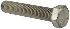 Made in USA - 7/8-9 UNC, 4-1/2" Length Under Head Hex Head Cap Screw - Apex Tool & Supply