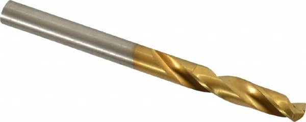Hertel - #17 135° Spiral Flute High Speed Steel Screw Machine Drill Bit - Apex Tool & Supply
