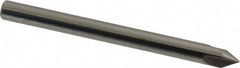 Hertel - 1/8" Head Diam, 1/8" Shank Diam, 3 Flute 60° Solid Carbide Countersink - Apex Tool & Supply