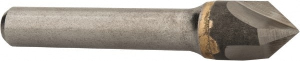 Hertel - 1/2" Head Diam, 3/8" Shank Diam, 3 Flute 82° Solid Carbide Countersink - Apex Tool & Supply