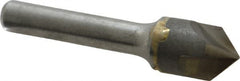 Hertel - 5/8" Head Diam, 3/8" Shank Diam, 3 Flute 82° Solid Carbide Countersink - Apex Tool & Supply