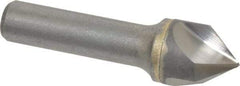 Hertel - 3/4" Head Diam, 1/2" Shank Diam, 3 Flute 82° Solid Carbide Countersink - Bright Finish, 2-3/4" OAL, Single End, Straight Shank, Right Hand Cut - Apex Tool & Supply
