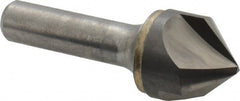 Hertel - 1" Head Diam, 1/2" Shank Diam, 3 Flute 90° Solid Carbide Countersink - Apex Tool & Supply