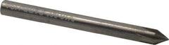 Hertel - 3/16" Head Diam, 3/16" Shank Diam, 6 Flute 60° Solid Carbide Countersink - Bright Finish, 1-1/2" OAL, Single End, Straight Shank, Right Hand Cut - Apex Tool & Supply