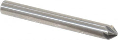 Hertel - 3/16" Head Diam, 3/16" Shank Diam, 6 Flute 82° Solid Carbide Countersink - Apex Tool & Supply